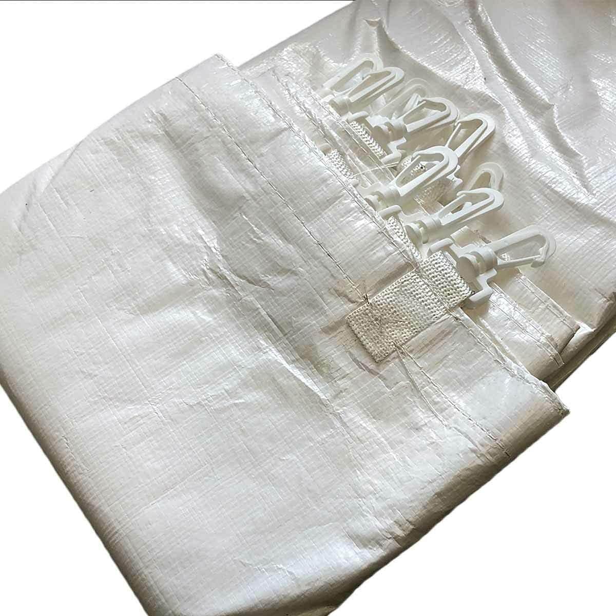 30' x 40' Economy Sidewall Kit for Canopy Tent, Complete Set of (4) White 20' and (2) 30' Side Walls for 7' Foot Height Party Frame and Outdoor Pole Tents, Tent Not Included