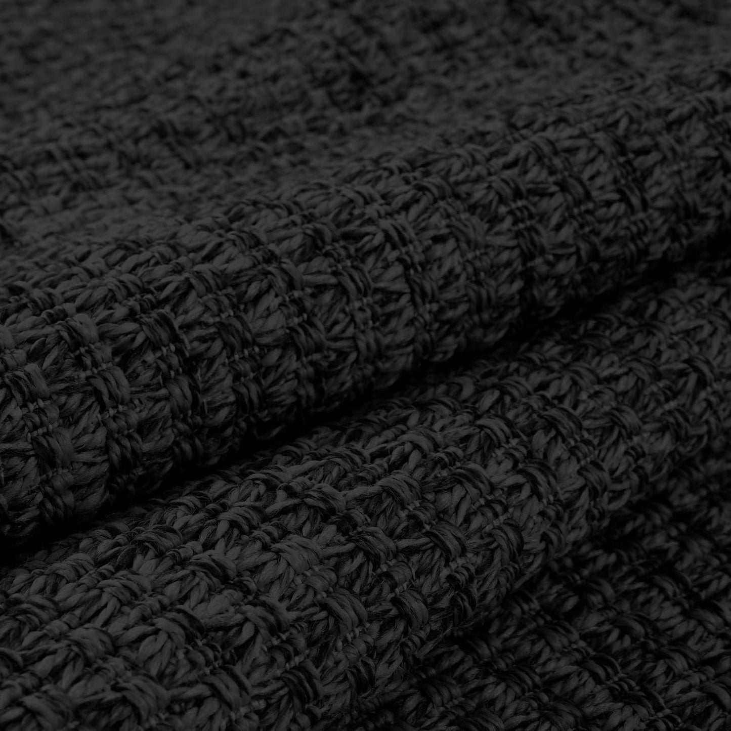 Easy Jute Runner Rug 2x7 Indoor Outdoor Natural Rugs Solid Fiber Rug Woven Area Rug Boho Easy Clean Inside Carpet for Living Room Bedroom Dining Room Hallway or Outdoor Patio Porch (2 X 7 Dark Grey)