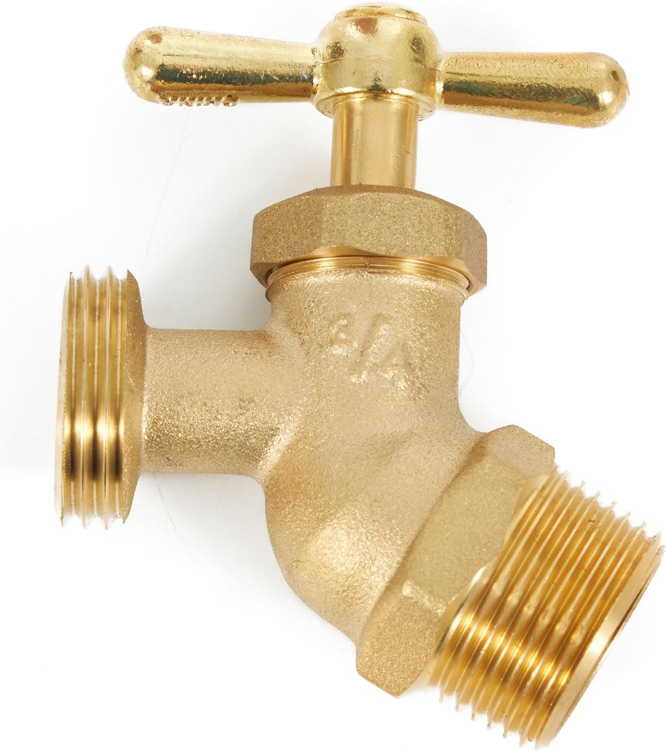 Good Ideas Rain Wizard 50 Gallon Plastic Outdoor Home Rain Barrel Water Storage Collector with Brass Spigot and Flat Back Design, Terra Cotta (3 Pack)