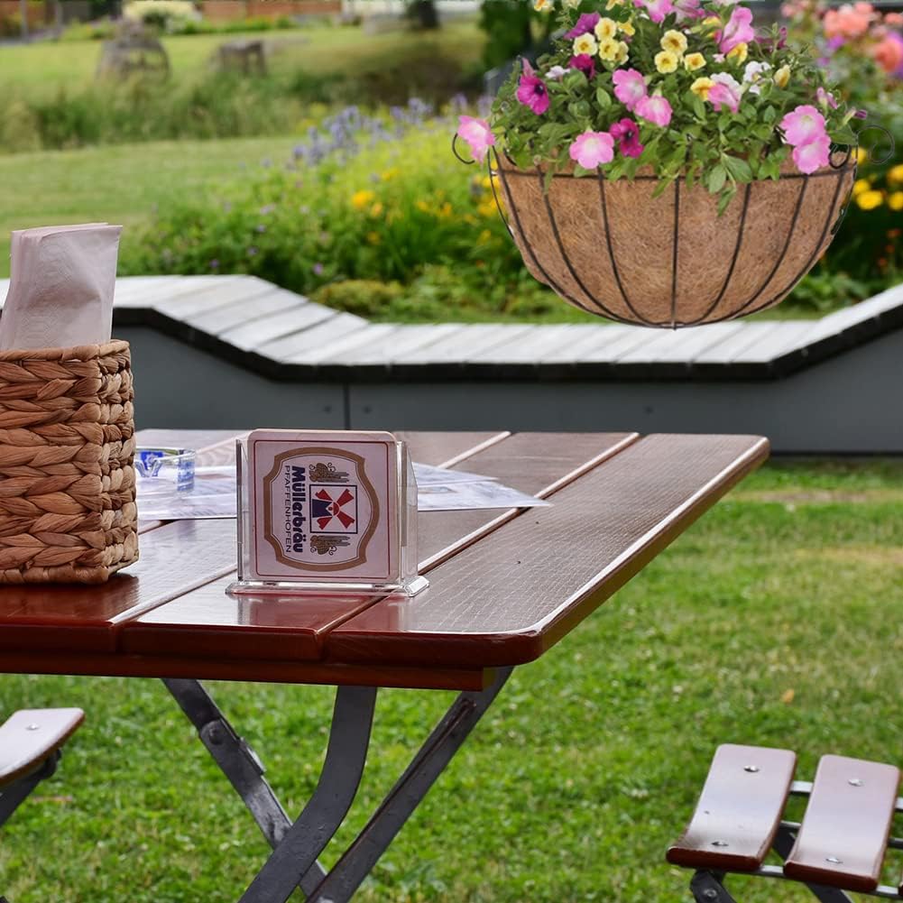 4PCS Coco Liner for Hanging Basket 20 Inch Round 100% Natural Planter Liner Replacement Plant Basket Liners Coco Fiber Liner for Garden Planters Coconut Coir Liner Flower Pot for Hanging Basket