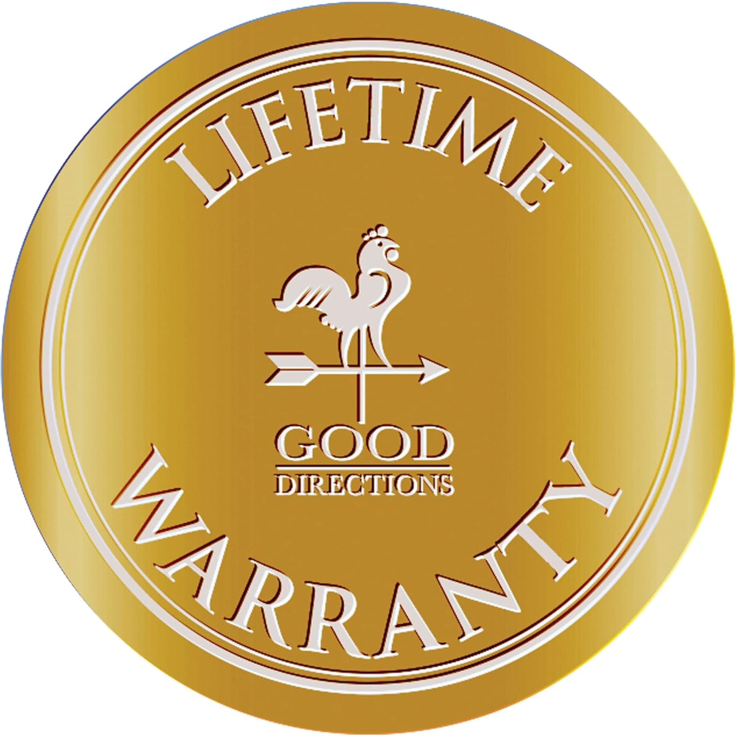 Good Directions 479V1 Rain Chain Basin Large 16-1/2 Inch Diameter, 4 Inches High, 100% Blue Verde Pure Copper