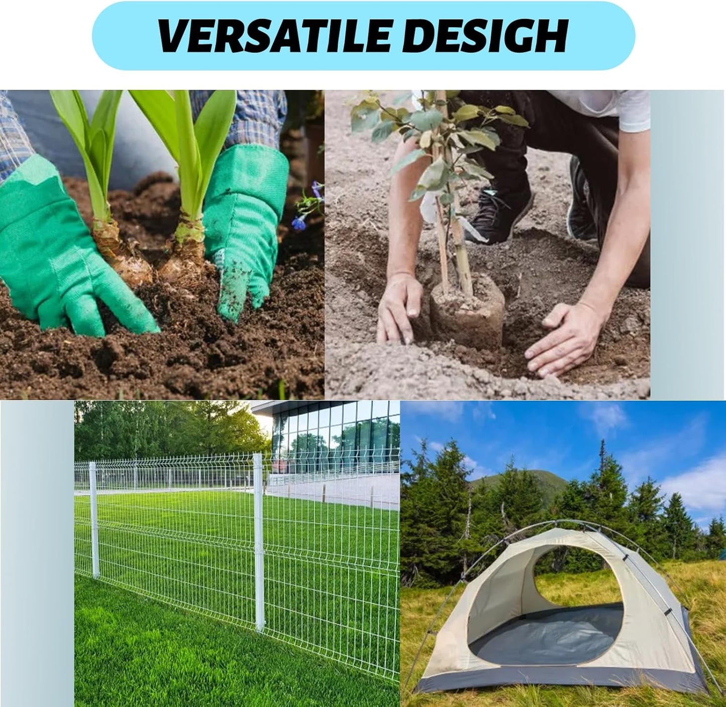 ERYTLLY Bulb Planter, Auger Spiral, Garden Planter Tool,Hole Digger for Planting Bulb