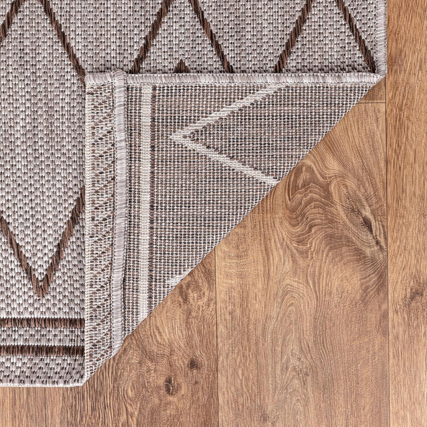 Keen Home Design Terrace Outdoor Area Rug - 9x12 Washable Indoor/Outdoor Rug for Patio, Kitchen, Balcony, Beach, Garden, Deck and Porch, Size: 8'10"x12'