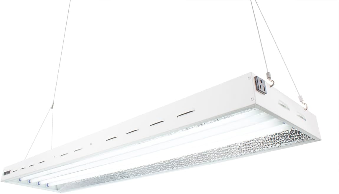 4Ft 4Lite T5 Grow Lights Panel, 6500K Full Sun Light, 20000 Lumen Output