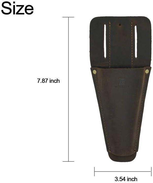 Garden Leather Pruner Sheath,Tool Holster for Gardening Pruning Shears,Durable Scissor Protector Cover
