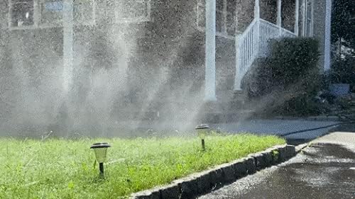 Flexon 50-Foot Three Tube Sprinkler Hose FS50