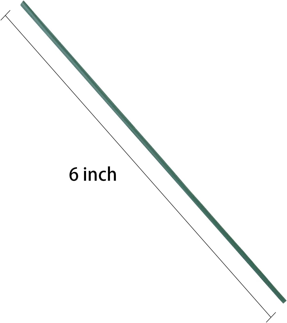 300 Pcs 6 inch Blackish Green Plastic Twist Ties, Cable Ties, for Bags, Gardening Tools