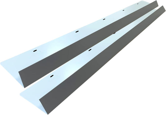 Eagle 1-26 Gauge 5 Foot Rain Diverter - Nails and Instructions Included (Mill Finish Aluminum, Copper, Galvanized, Stainless Steel & More) (2, Charcoal Grey)