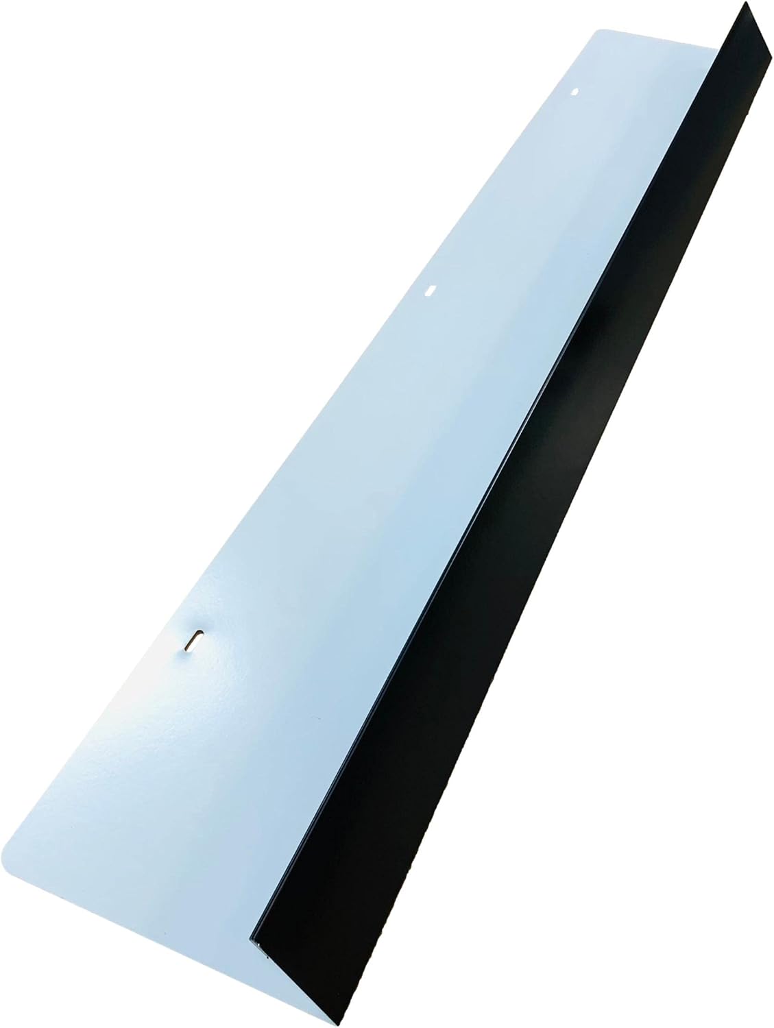 EAGLE 1- Shingle Roof Rain Diverter 40 Inches Long- 26 Gauge Material- Easy to Install- Includes Stainless Steel Nails (3, Black)