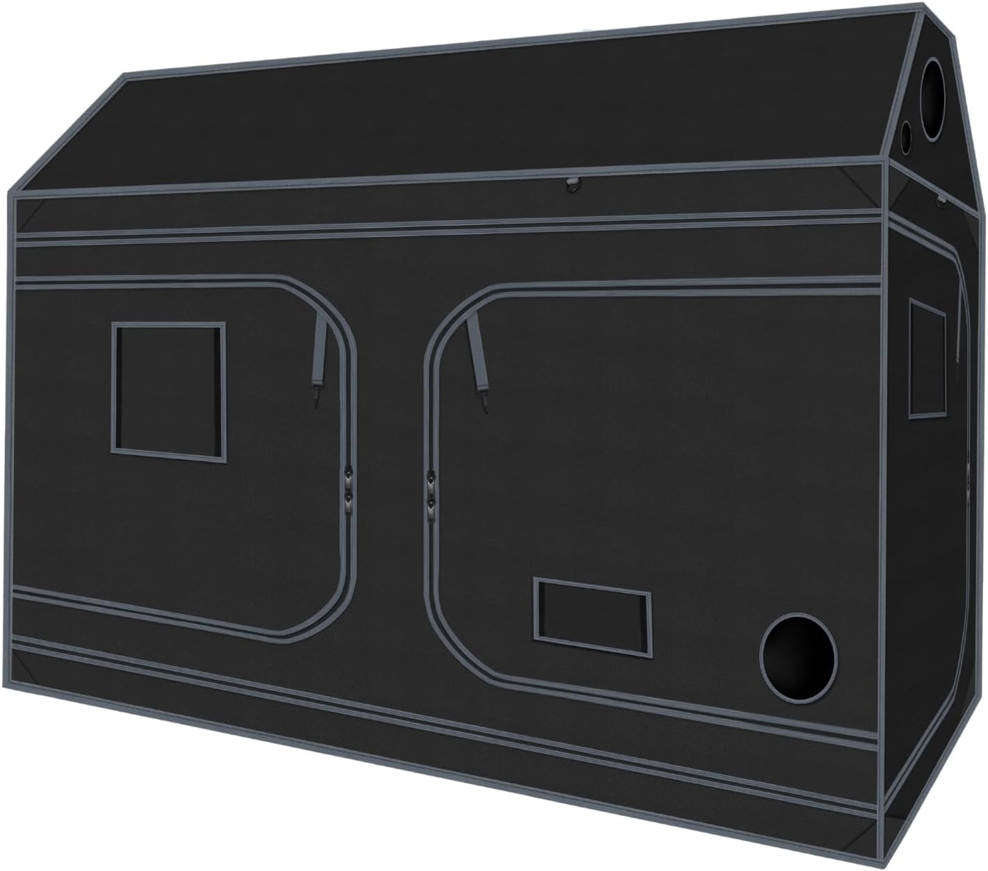 Grow Tent Plant Tent 98"x48"x72" Roof Cube Grow Tent for Hydroponics Indoor Plant Growing
