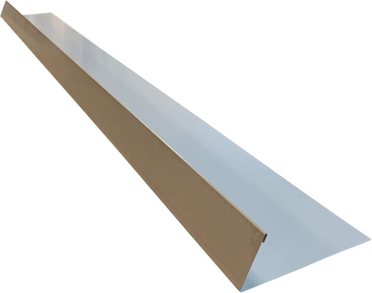 Eagle 1-26 Gauge 5 Foot Rain Diverter - Nails and Instructions Included (Mill Finish Aluminum, Copper, Galvanized, Stainless Steel & More) (3, Sahara Tan)