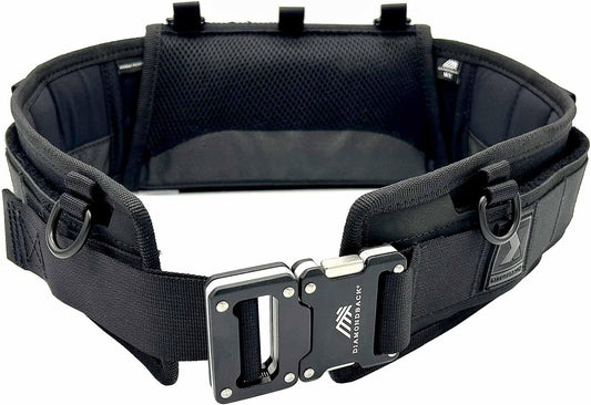 Diamondback Tempo Tool Belt (XL/XXL) - Tool Belts for Men with Lumbar Support - Utility Belt with 10 Attachment Points for Tool Belt Pouches