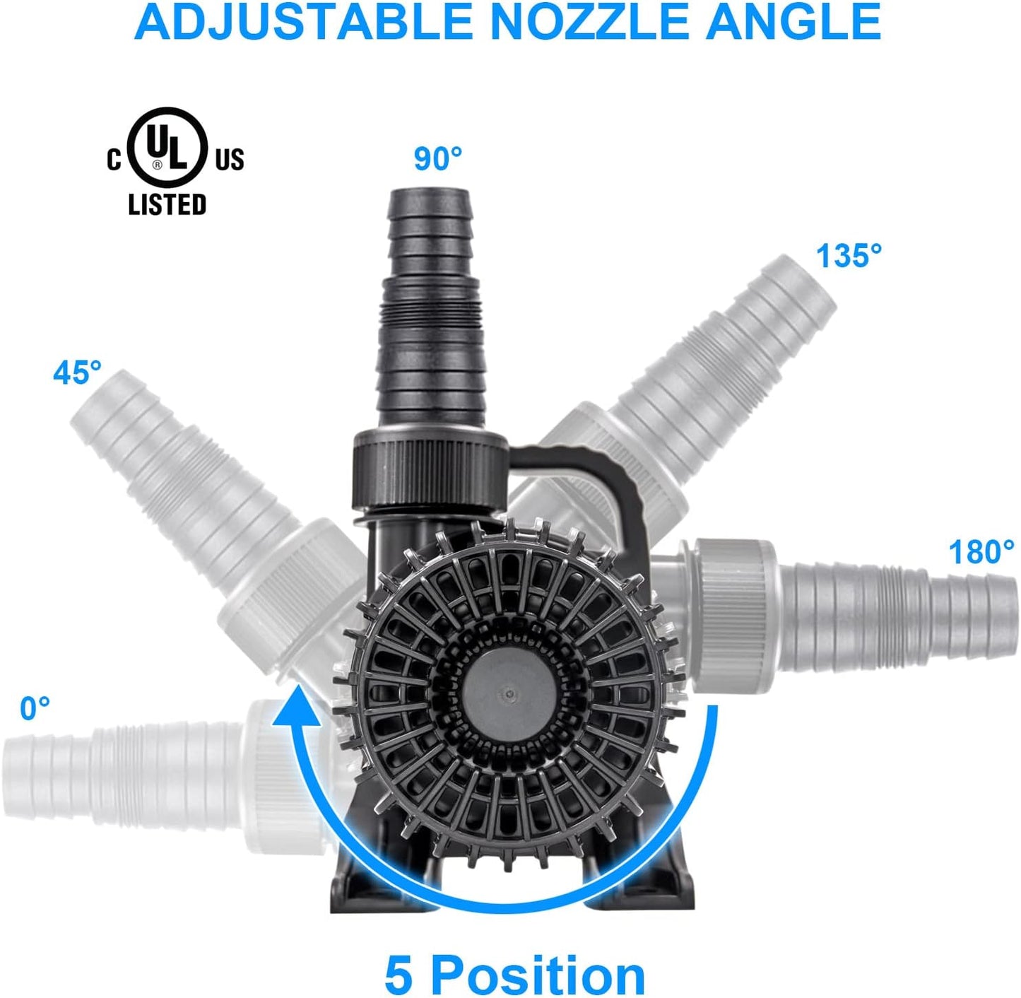 OYO WATER Outdoor Large 3900gph-230W 32.8FT Pond Water-fall & Kio Fish Fountain-s &Garden Pump Submersible IPX8: Long 32.8FT Cord Smart-er & Quieter Duck & Yard &Patio Ponds Pumps, 1 Barrier Pump Bag