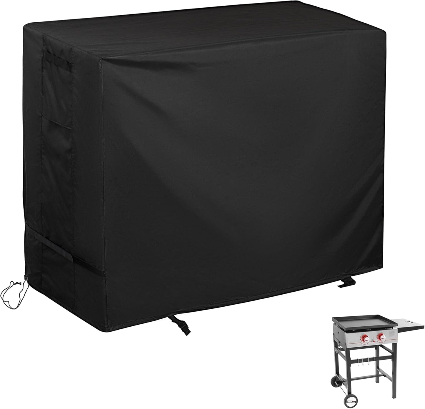 Griddle Cover for Royal Gourmet GB2000 2 Burner Grill, Flat Top Grill Cover for Outdoor BBQ, Outdoor Barbecue Cover for Gas Propane Griddle-Waterproof