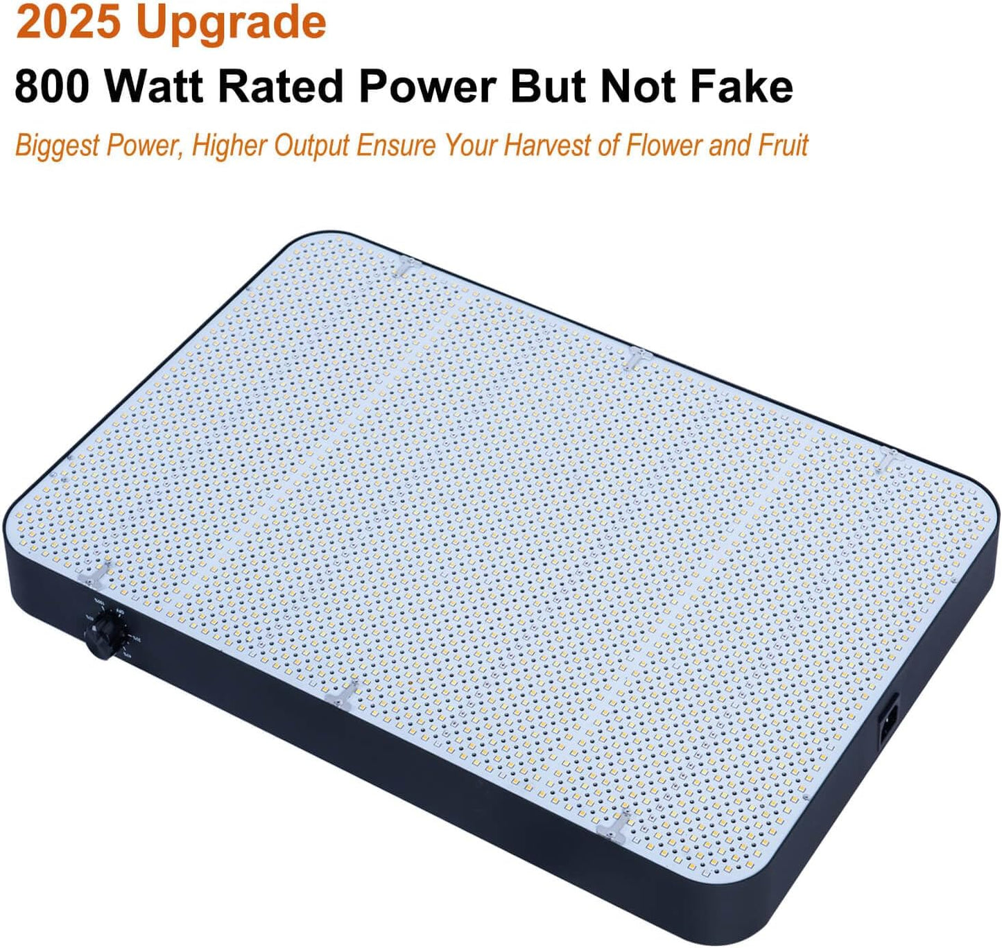 FECiDA 2025 Upgrade Professional LED Grow Light 800 Watts Actual Power, 5x5 ft Grow Gent Light for All Growth Stages, Biggest Power in Market, Dimming Function Makes Greater Harvest and Saving Money