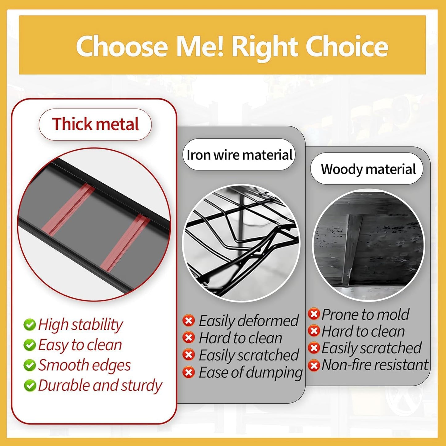 Garage Shelving Metal Storage Shelves 5-Tier Shelving Units Adjustable Storage Shelves Heavy Duty for Basement, Commercial, Warehouse, Industrial, Black