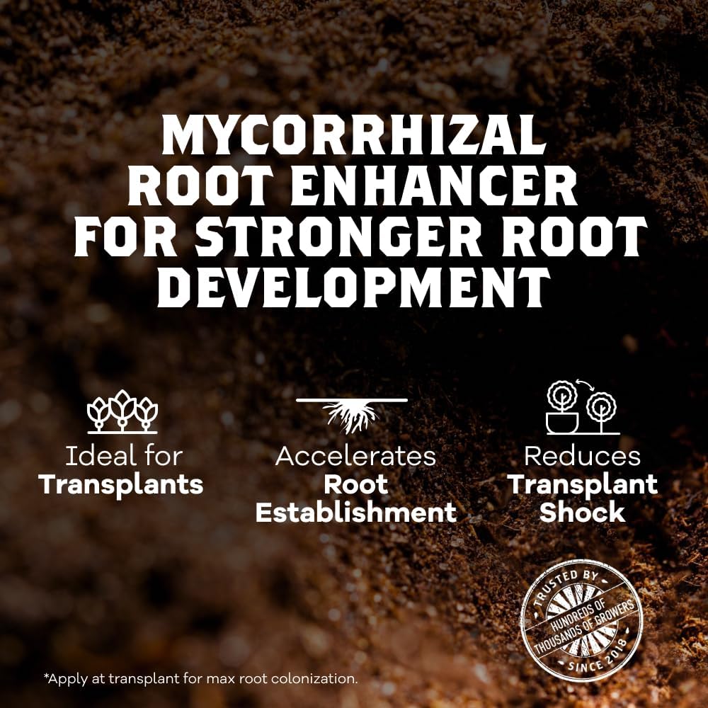 DYNOMYCO Granular Mycorrhizal Fungi Inoculant, 750g / 26.50oz – Boosts Root Growth, Yields & Nutrient Uptake – 900 Propagules/g, Concentrated Granules, & OMRI Listed – Biofertilizer for Plant Growth