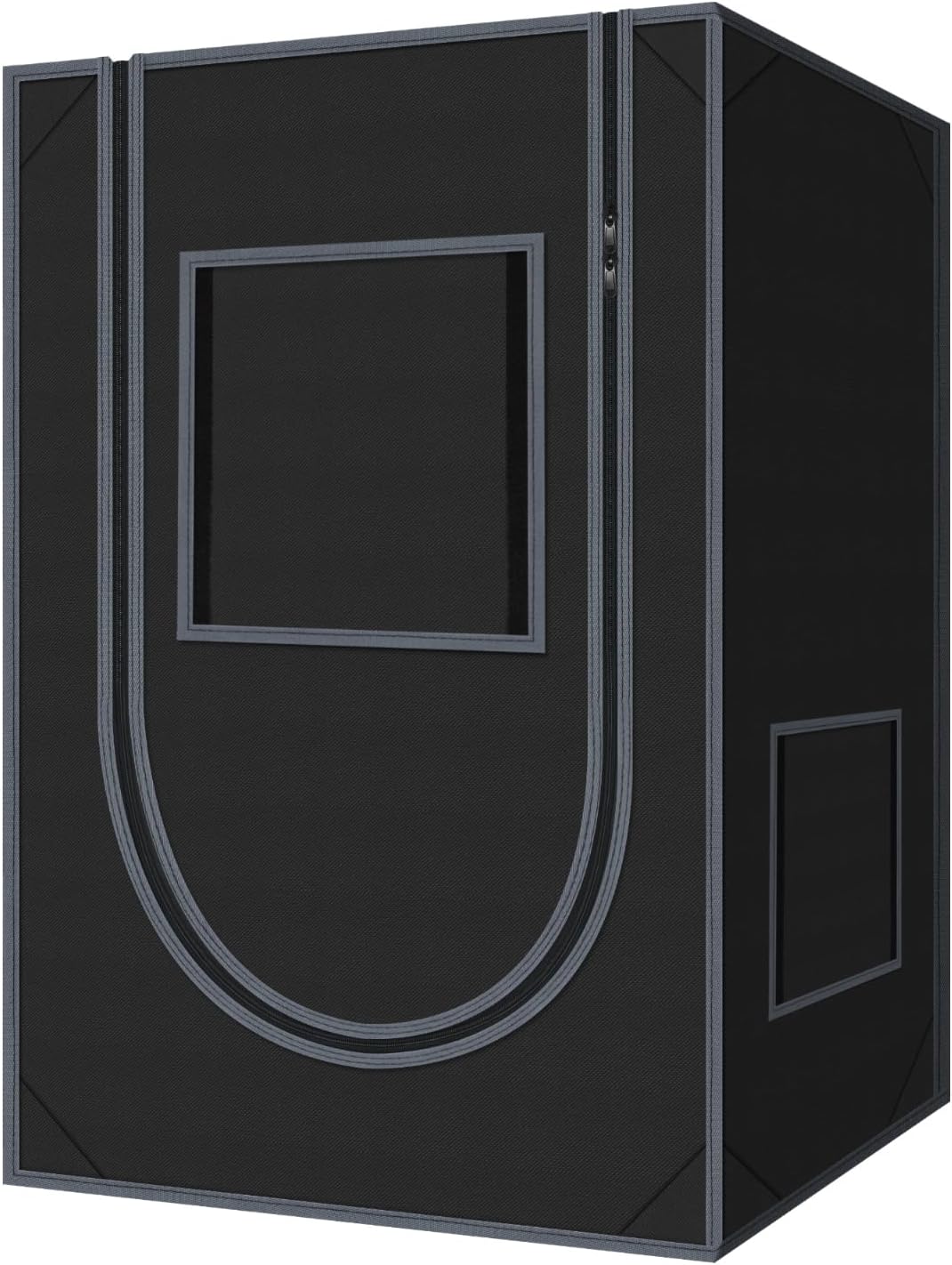 2x2 Grow Tent 24"x24"x36" Grow Tents 600D Mylar Hydroponic Indoor Plants Growing Tent with Floor Tray Grow Room