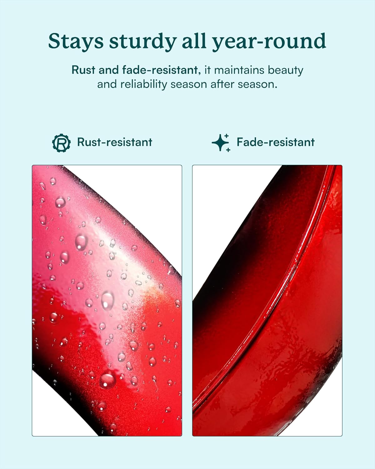 Yard Garden Wind Spinners - Large Outdoor Metal Wind Spinners with Stake, Yard Art Lawn Garden Decor (19" W x 87" H)