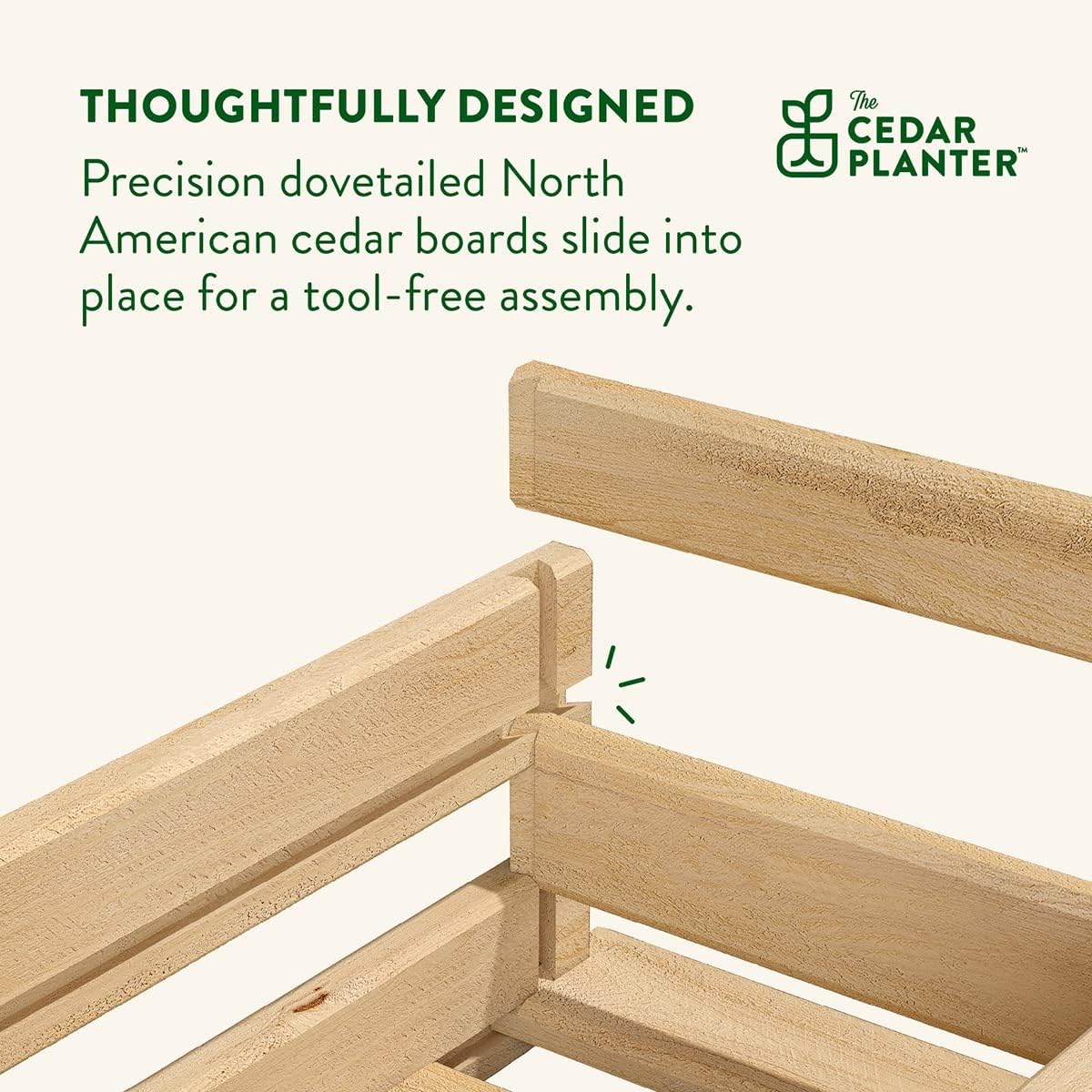 Greenes Fence Cedar Wood Planter Box, 46" x 11" x 10" - Made in USA with North American Cedar