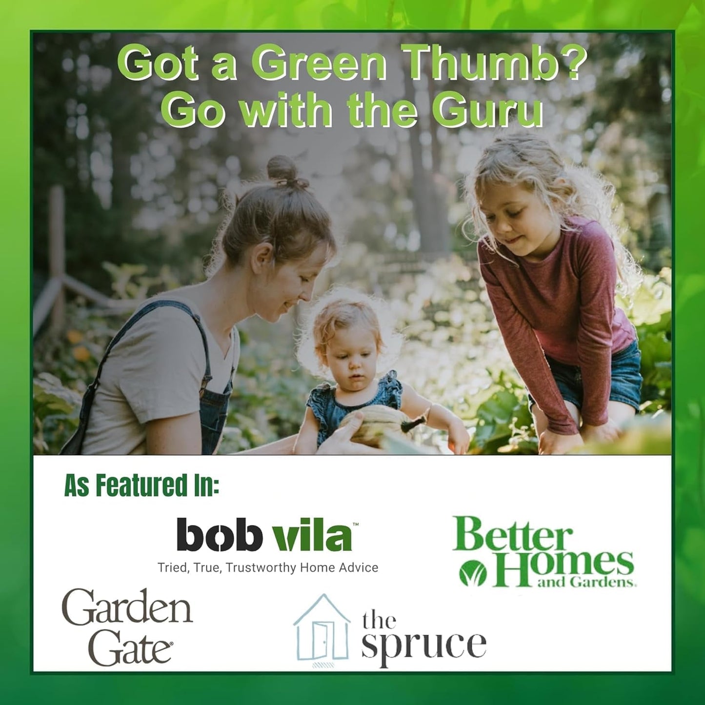 GARDEN GURU Indestructible Titanium Garden Clippers - Professional Bypass Hand Pruner Pruning Shear with Comfort Grip Handles for Gardening, Trimming, and Yard Work - Hardened Steel & Titanium Blade