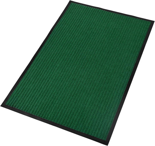 fani Heavy Duty Large Outdoor Indoor Entrance Doormat Grass Green Waterproof Low Profile Entrance Rug Front Door Mat Patio Anti-Skid Rubber Back, 31x47 inch (Grass Green)