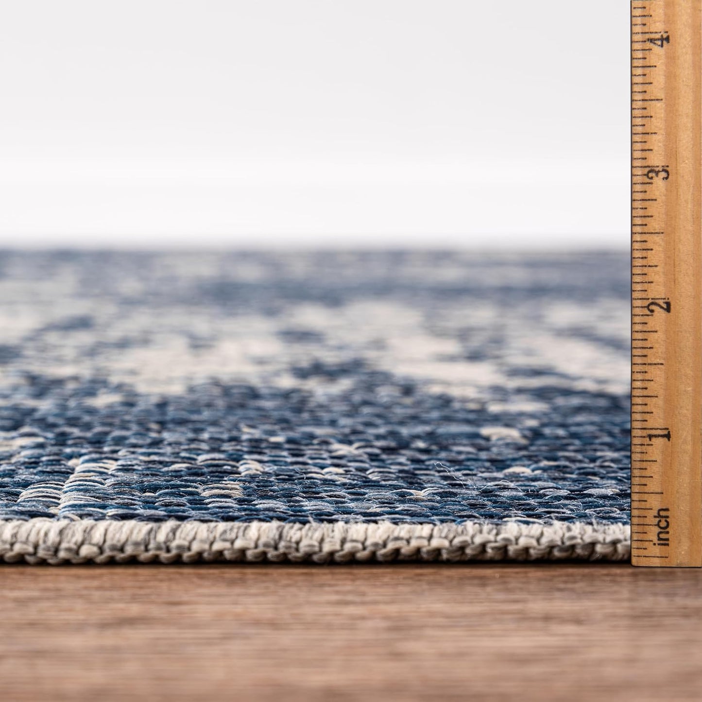 Keen Home Design Terrace Outdoor Runner Rug - 2x8 Washable Indoor/Outdoor Rug for Patio, Kitchen, Balcony, Beach, Garden, Deck and Porch, Size: 2'2"x7'7"