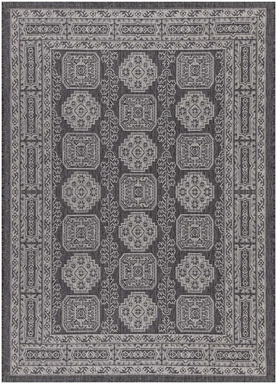 Keen Home Design Terrace Outdoor Area Rug - 10x14 Washable Indoor/Outdoor Rug for Patio, Kitchen, Balcony, Beach, Garden, Deck and Porch, Size: 10'x14'