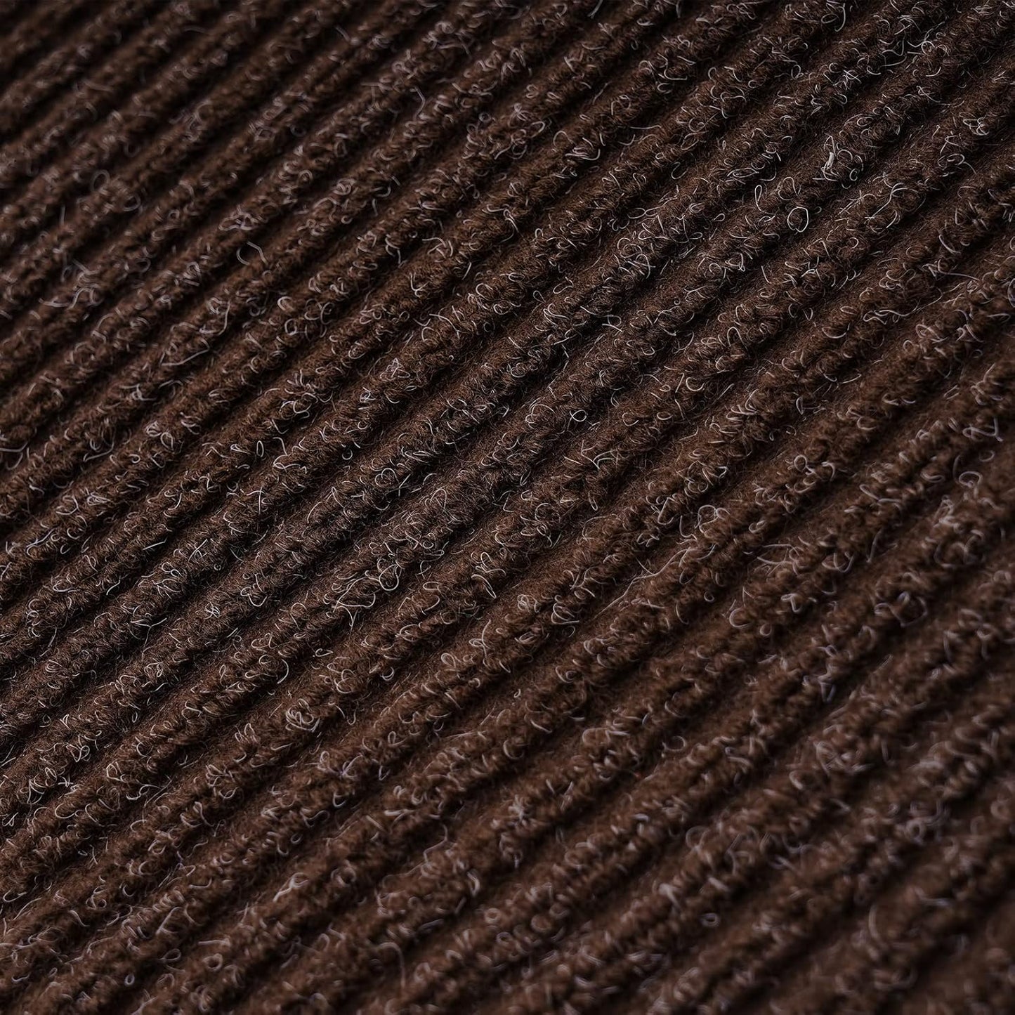 Profile Rubber Door Mat, 47x31inch, Heavy Duty, Entrance Doormat, Indoor and Outdoor, Waterproof, Easy Clean Shoe Scraper, Home Rug Welcome Mats for Entryway, Patio, Porch, Brown