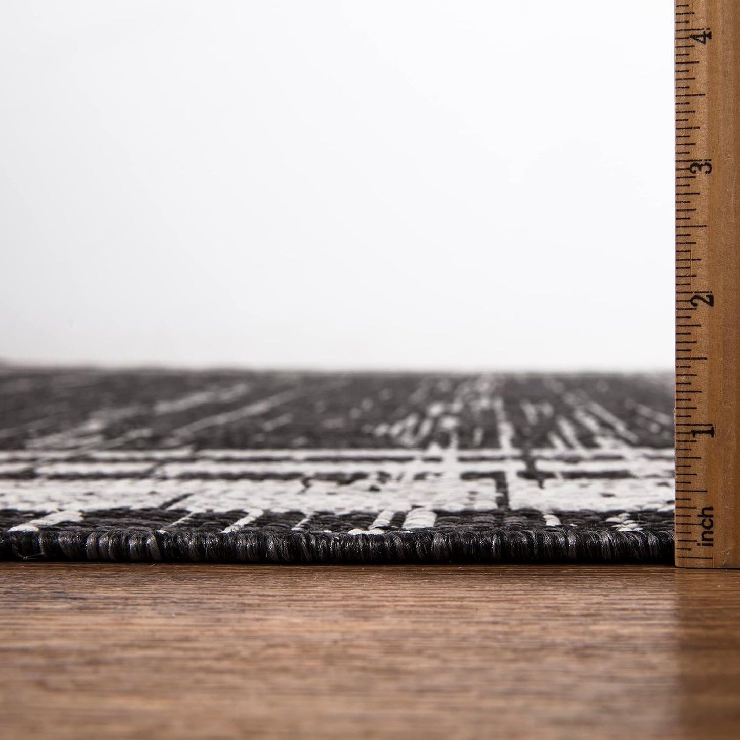 Keen Home Design Outdoor Rug - 8x10 Washable Indoor/Outdoor Rug for Patio, Balcony, Kitchen, Garden, Beach, Deck and Porch. Size: 7'9" x 10'2"