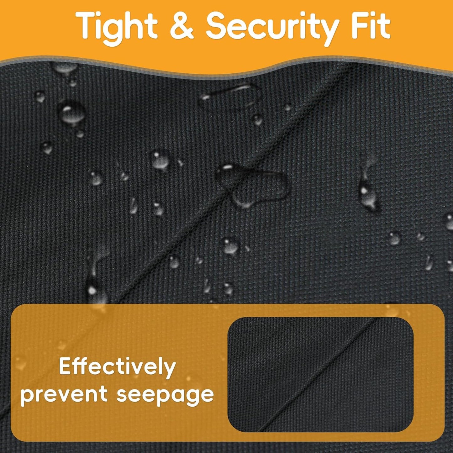 Grill Cover for 6755 Char-Griller Akorn Kamado Charcoal Grill Smoker and Premium Kettle, for Cuisinart CGG-999, 600D Heavy Duty Waterproof UV Resistant Cover, Outdoor Barbeque Grill Accessories