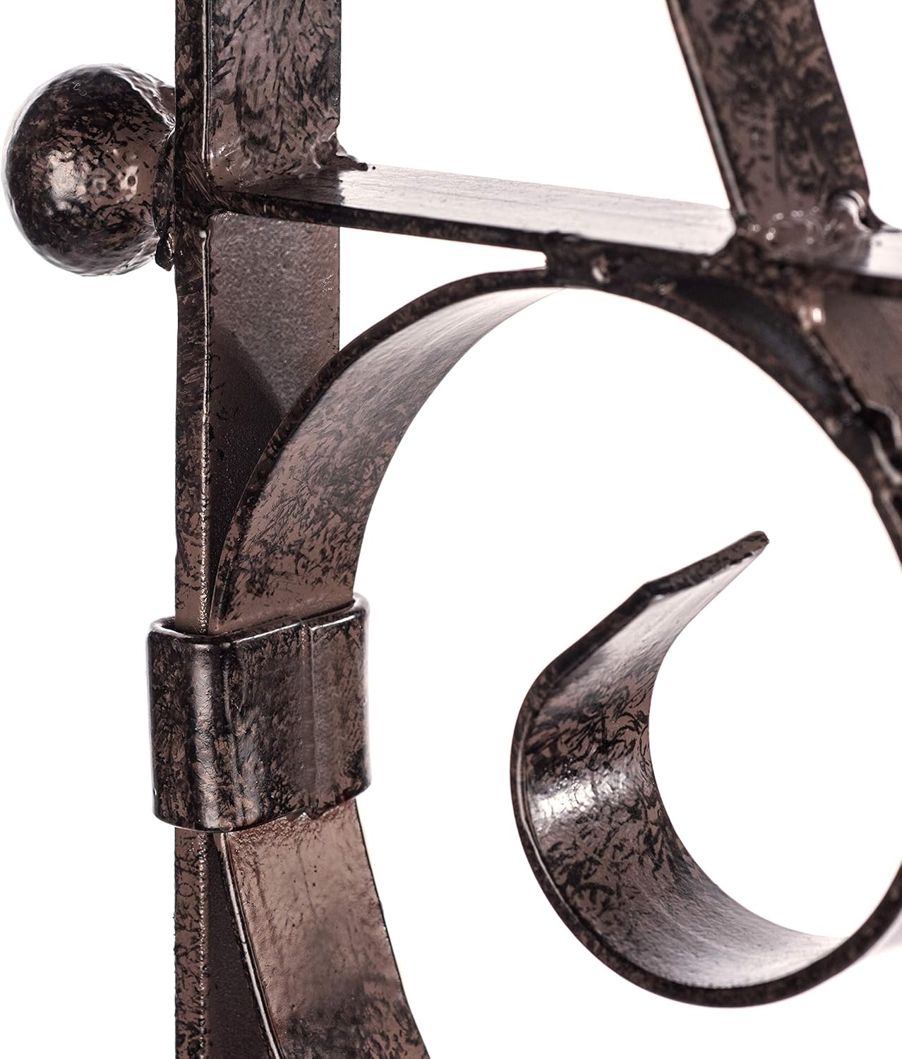 H Potter Garden Trellis for Climbing Plants Metal Outdoor Wall Decor or Flowers Roses Vine Ivy Clematis GAR214-R