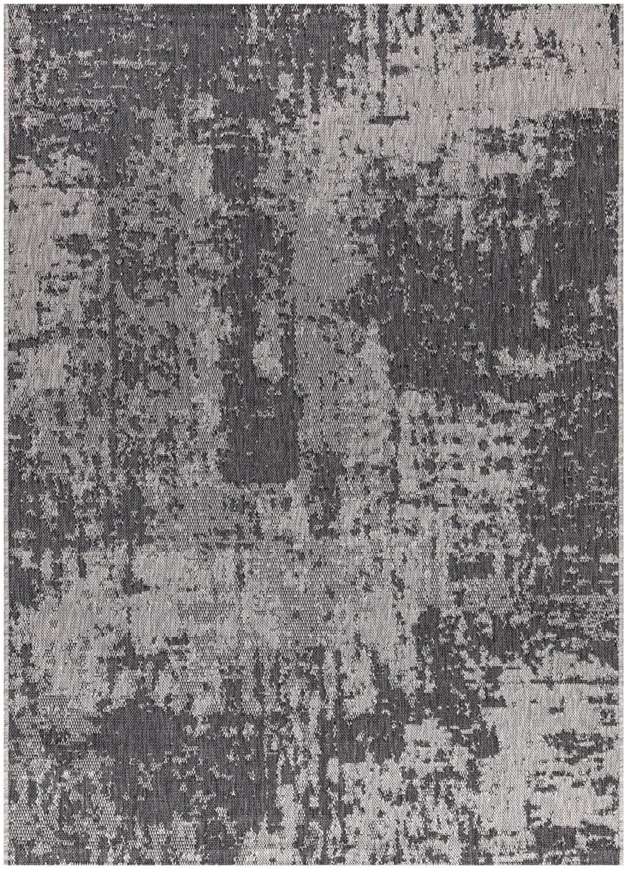 Keen Home Design Terrace Outdoor Area Rug - 5x8 Washable Indoor/Outdoor Rug for Patio, Kitchen, Balcony, Beach, Garden, Deck and Porch, Size: 5'3"x7'7"