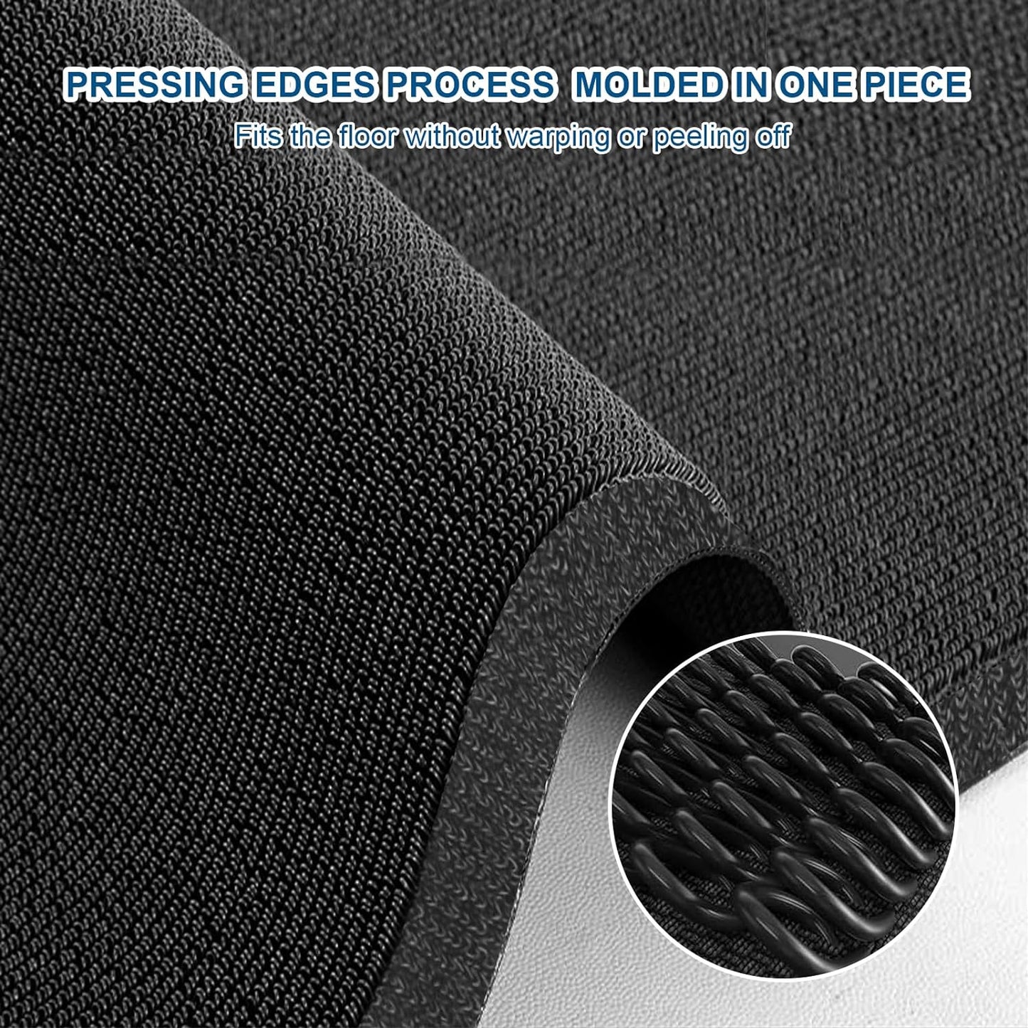 Custom Floor Mat Doormat Entryway Area Rug Welcome Carpet for Business Home Indoor/Outdoor Non Slip Washable Durable