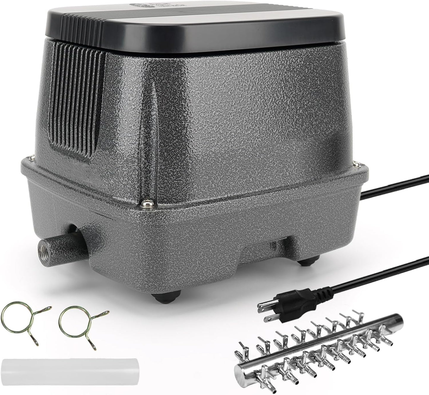 AquaMiracle Linear Air Pump, 635/950/1600/4000GPH Pond Bubbler Septic Air Pump, Energy-Efficient Pond Aerator for Outdoor Ponds, Aquariums, Hydroponics, Waste Treatment