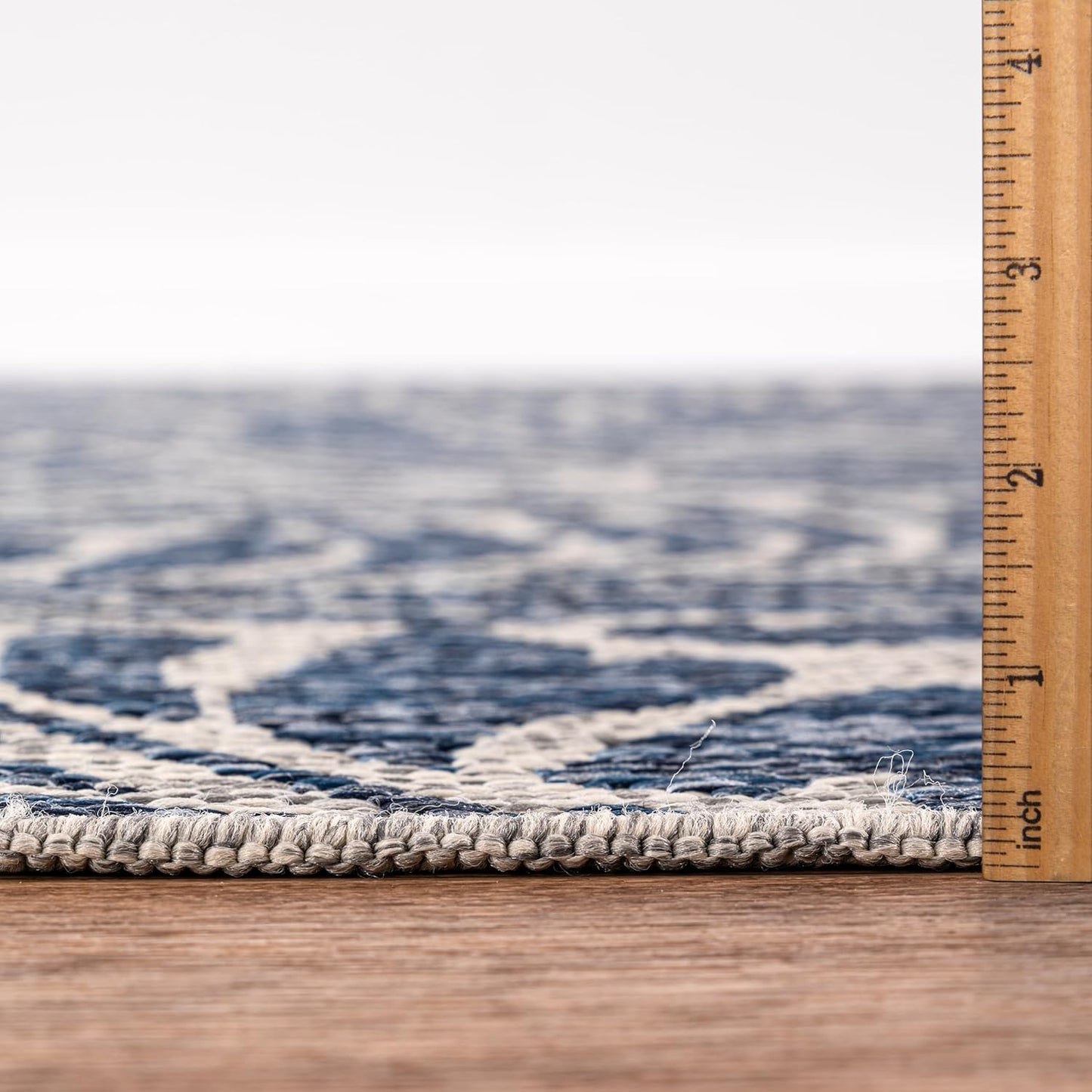 Keen Home Design Terrace Outdoor Area Rug - 9x12 Washable Indoor/Outdoor Rug for Patio, Kitchen, Balcony, Beach, Garden, Deck and Porch, Size: 8'10"x12'