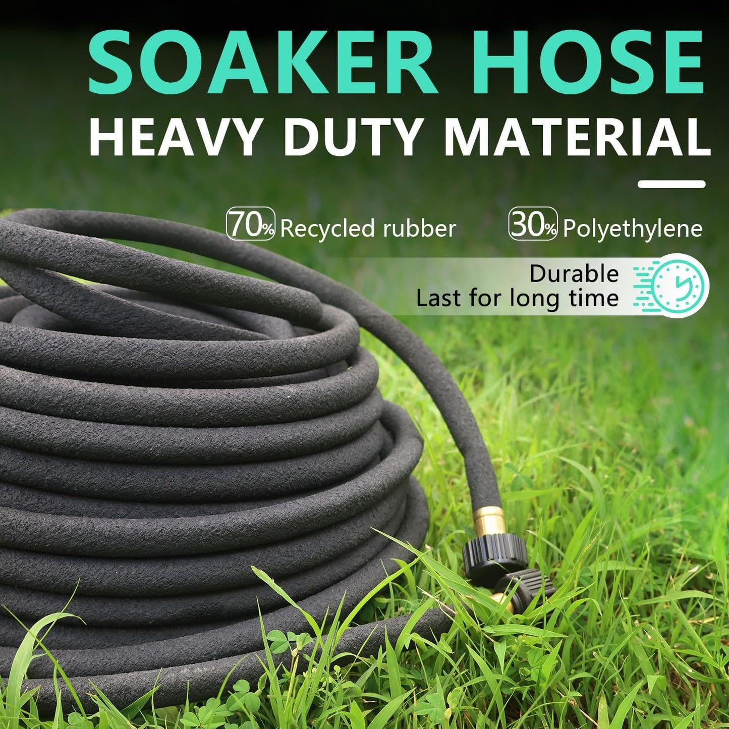 1/2" Soaker Hose - 150 Ft Drip Irrigation System