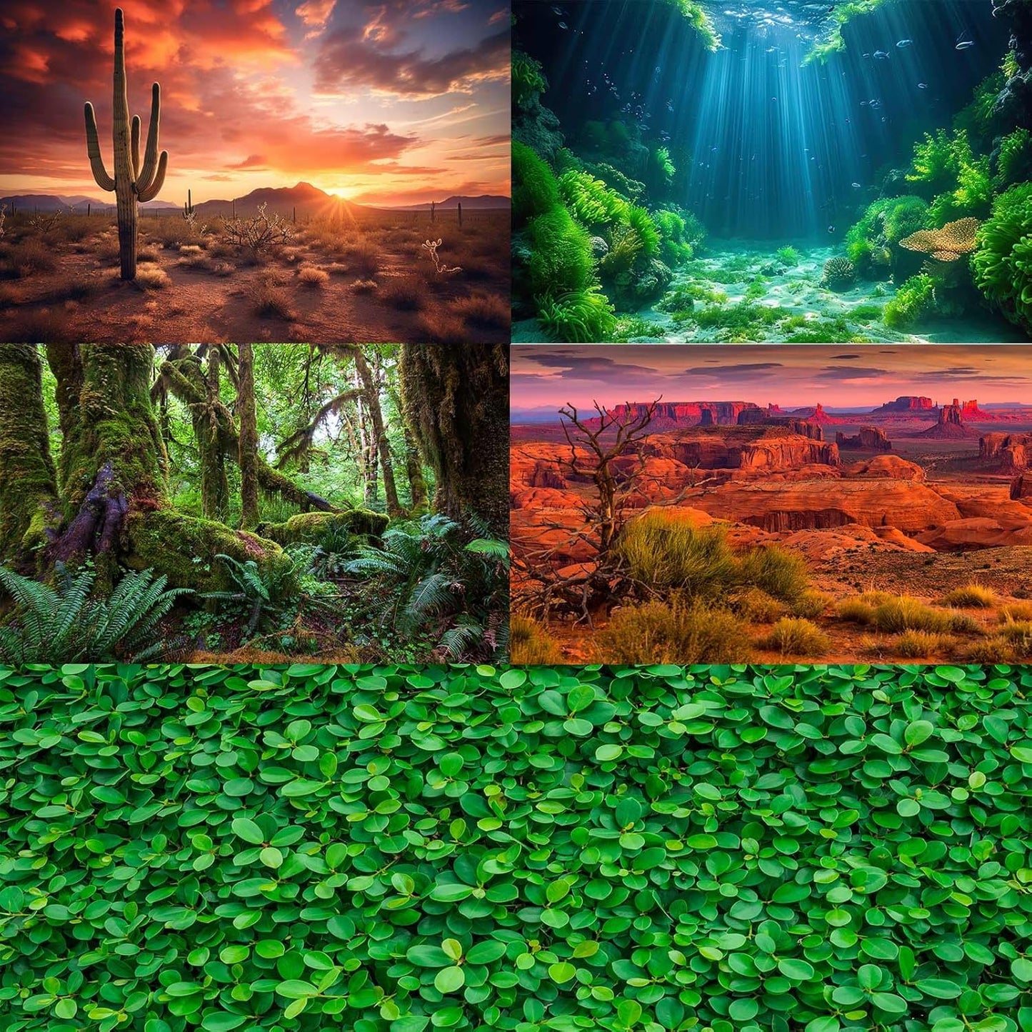 Deep Ocean Aquarium Background Under The Sea Fish Tank Background Underwater World Terrarium Backgrounds Ocean Floor Rock Aquatic Plants Aquarium Backdrop for Fish Tank Backgrounds Decors 48x20in