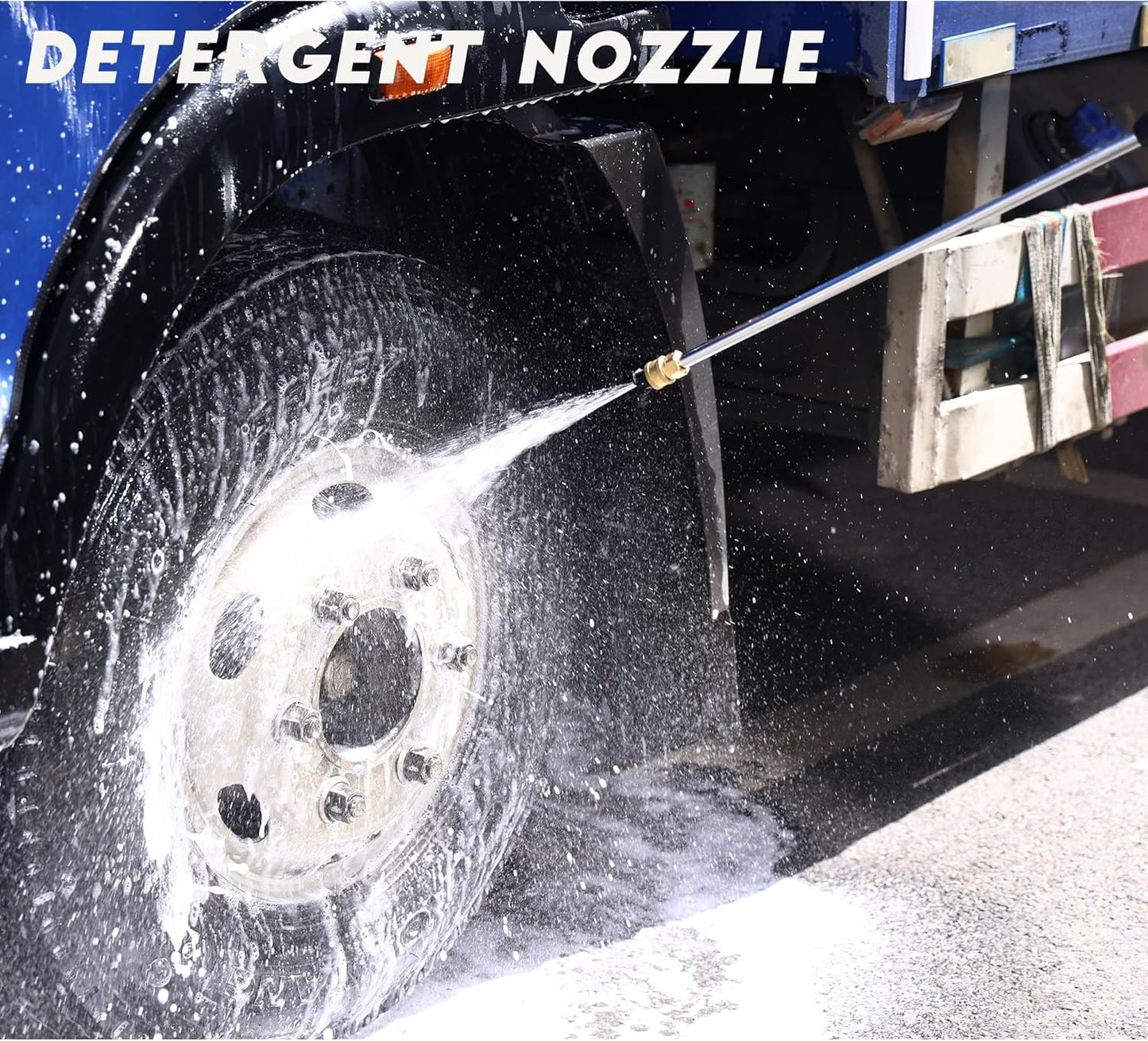 3500 PSI Gas Pressure Washer, 2.3 GPM Power Washer with 209CC Engine, Maintenance-Free Axial Cam Pump, 25FT Hose, 4 Nozzles for Driveways, Walls, Vehicles, Patio (Orange)