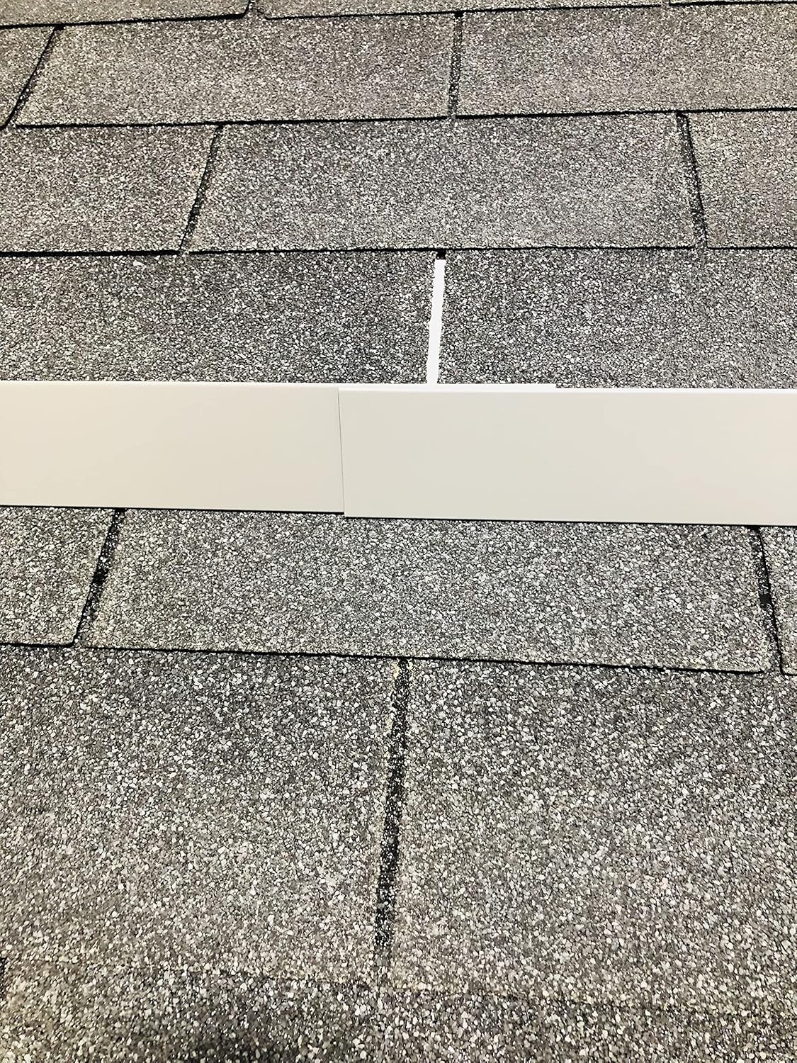 EAGLE 1- Shingle Roof Rain Diverter 40 Inches Long- 26 Gauge Material- Easy to Install- Includes Stainless Steel Nails (3, Charcoal Grey)