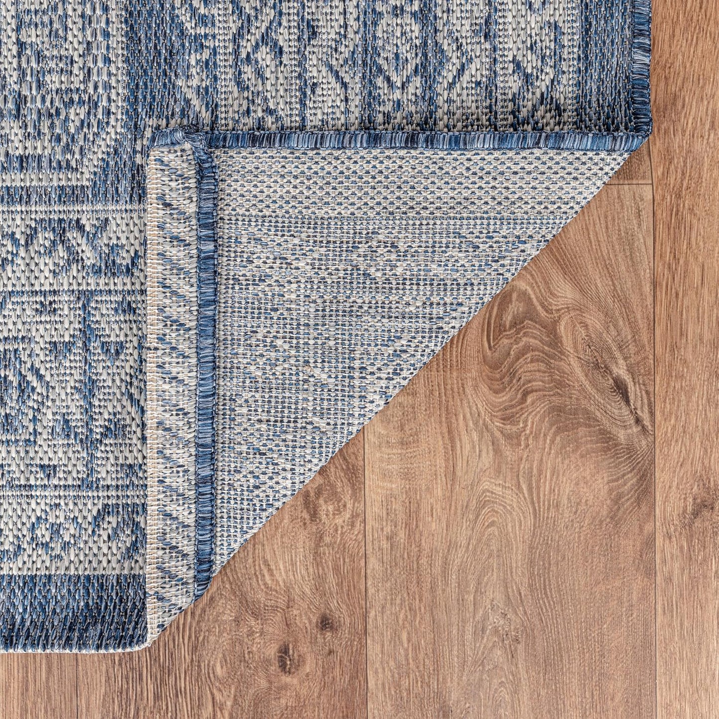 Keen Home Design Terrace Outdoor Area Rug - 6x9 Washable Indoor/Outdoor Rug for Patio, Kitchen, Balcony, Beach, Garden, Deck and Porch, Size: 6'x8'10"